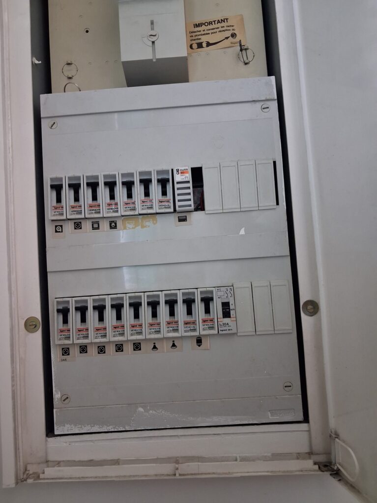 Rénovation de tableau électrique Legrand