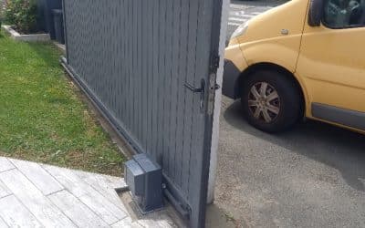 Installation d&rsquo;un moteur de portail CAME