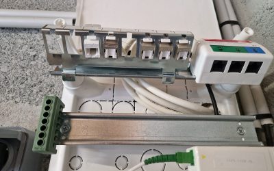 Travaux pose de prises, de câblage internet et de tableau électrique