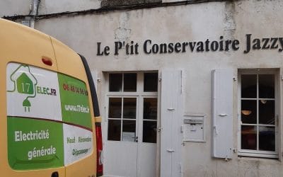 Pose de radiateurs à inertie pour le petit conservatoire de musique à La Rochelle