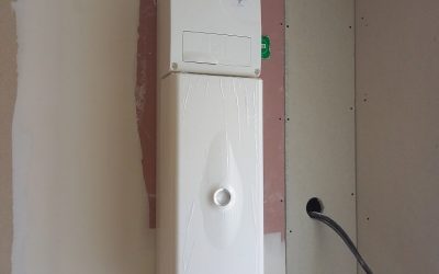 Rénovation électrique sur un chantier à Saint-Martin-de-Ré