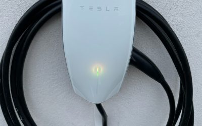 Borne de charge de véhicule électrique Tesla