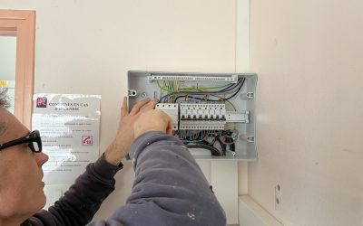 Travaux électriques à l&rsquo;école maternelle de Lagord