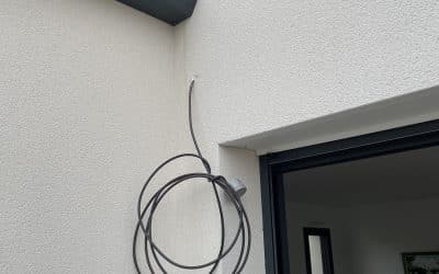 Travaux électriques pour véranda