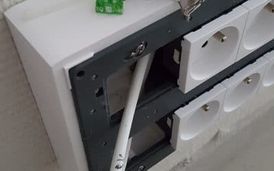 Remplacement de prises de courant et de prises RJ45 à La Rochelle